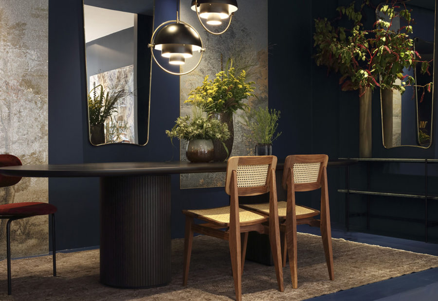 Claude Cartier décoration et architecte d'intérieur à Lyon. Chaise C Chair Gubi