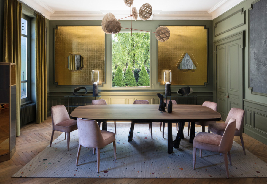 Collection Claude Cartier décoration architecte d'intérieur à Lyon.