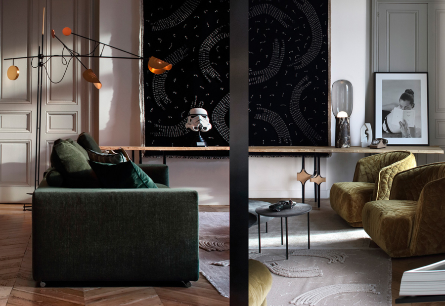 Collection Claude Cartier décoration architecte d'intérieur à Lyon.