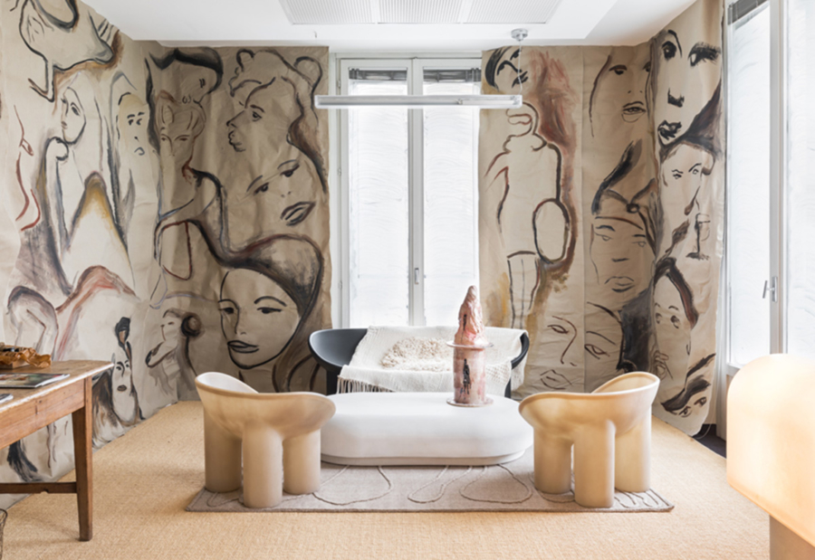 Collection Claude Cartier décoration architecte d'intérieur à Lyon.