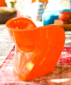 Fauteuil Little Albert Moroso. Claude Cartier décoration architecte d'intérieur à Lyon.