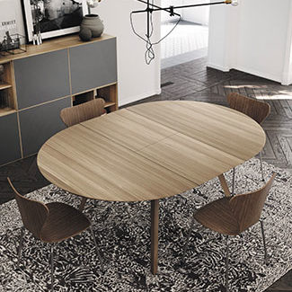 Collection de tables de repas AISE de la marque TREKU à découvrir chez Claude Cartier Décoration Lyon