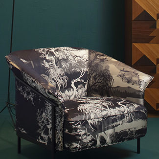 Claude Cartier décoration et architecte d'intérieur à Lyon. Fauteuil Kite PORRO