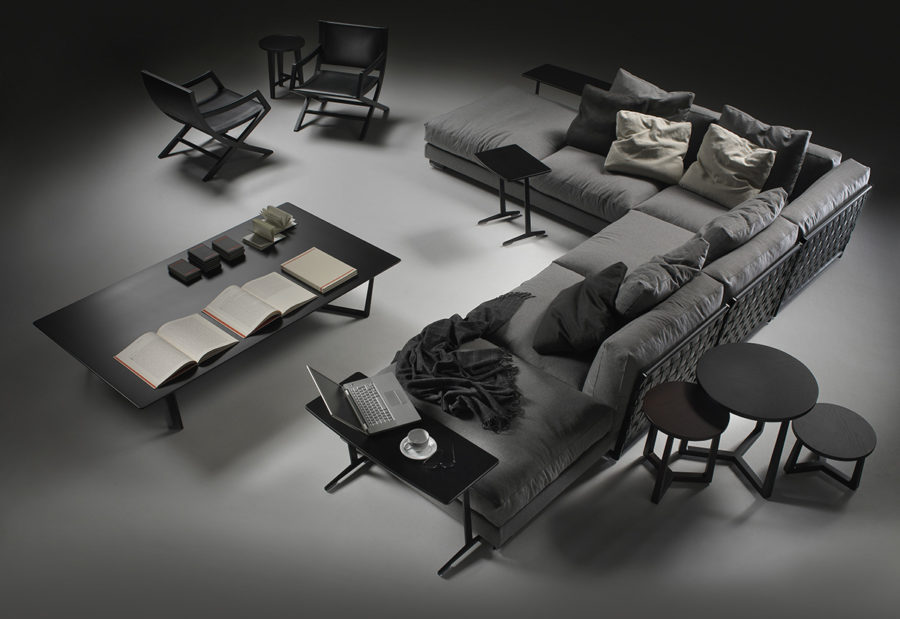 Claude Cartier -Canape Cestone Flexform - Décoration et architecte d'intérieur Lyon