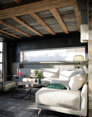 Chalet à la montagne